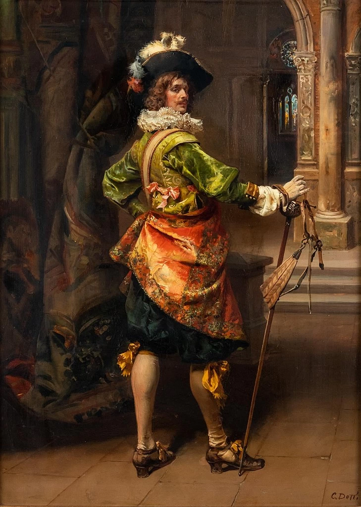 Cesare Detti - Ritratto di un cavaliere